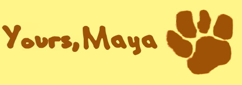 Mayas Unterschrift